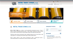 Desktop Screenshot of mtcomax.cz